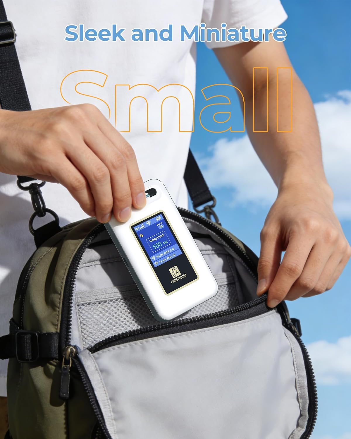 Portable WiFi Hotspot for Travel, Mobile Hotspot, 5GB Free US Data | M4 4G LTE No SIM Card or Contract Required, Pocket WiFi Device for RV & Outdoor Use, Connect Up to 10 Devices - Image 7